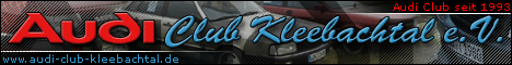 Audi Club Kleebachtal e.V. Foren-�bersicht